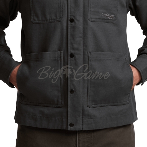 Куртка SITKA Harvester Lite Chore Coat цвет Obsidian фото 2