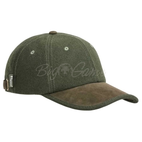 Кепка PINEWOOD Edmonton Exclusive Cap цвет Mossgreen / Suede Brown фото 1