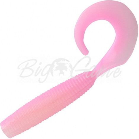 Твистер DAIWA Bait Junkie Grub (5 шт.) цв. Pink Glow UV фото 1