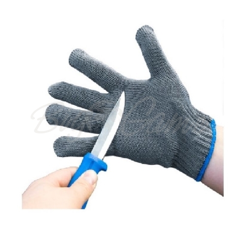 Перчатка RAPALA Fillet Glove филейная кевларовая цвет серый фото 2