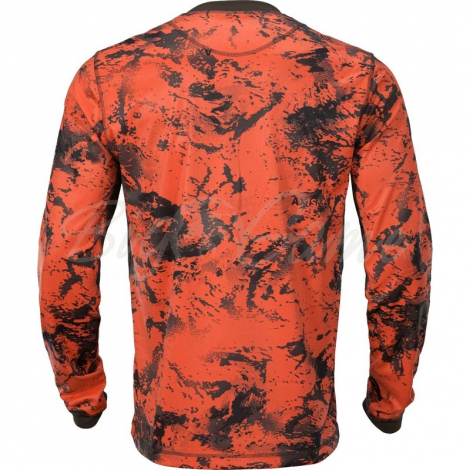 Футболка HARKILA Wildboar Pro L/S T-Shirt цвет AXIS MSP Orange Blaze / Shadow brown фото 3