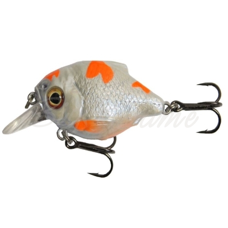 Воблер SAVAGE GEAR 3D Crucian Crank SF 4,6 см цв. SR 03-Pearl White Silver фото 1