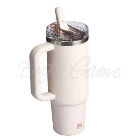 Термокружка STANLEY Quencher ProTour Flip Straw 0,89 л цвет розовый фото 3 Термокружка STANLEY Quencher ProTour Flip Straw 0,89 л цвет розовый фото 3