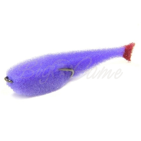 Поролоновая рыбка LEX Classic Fish CD 10 L (сиреневое тело / красный хвост) фото 1