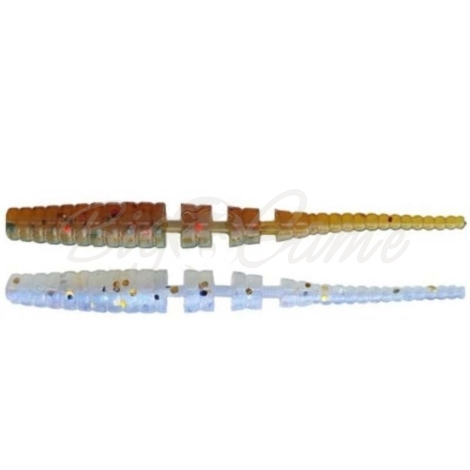 Слаг CRAZY FISH Polaris 1,2" (16 шт.) зап. кальмар код цв. 14 UV Motor Oil / 25 Cold Pearl фото 1