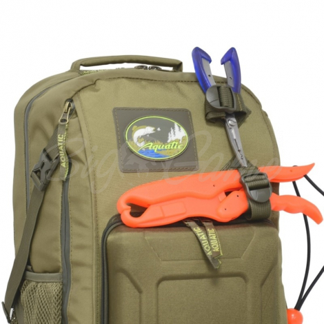 Рюкзак рыболовный AQUATIC РК-02 с коробками цвет Хаки фото 3