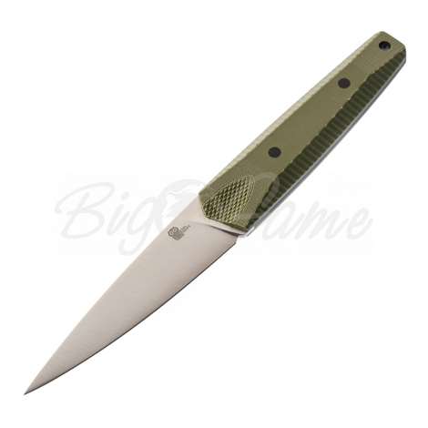 Нож OWL KNIFE Tyto сталь M390 рукоять G10 оливковая фото 1