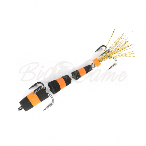 Мандула XXL FISH №15 Серпуховская цв. черный / оранжевый фото 1