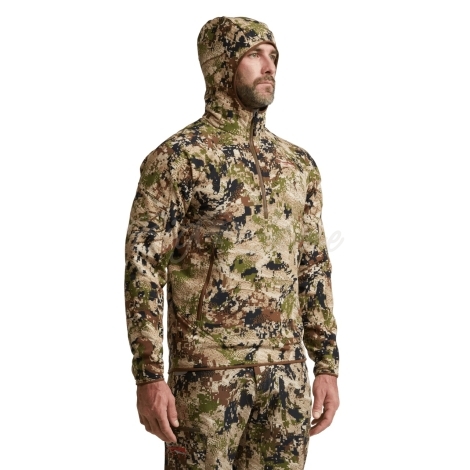 Толстовка SITKA Alpha Fleece Hoodie цвет Optifade Subalpine фото 7