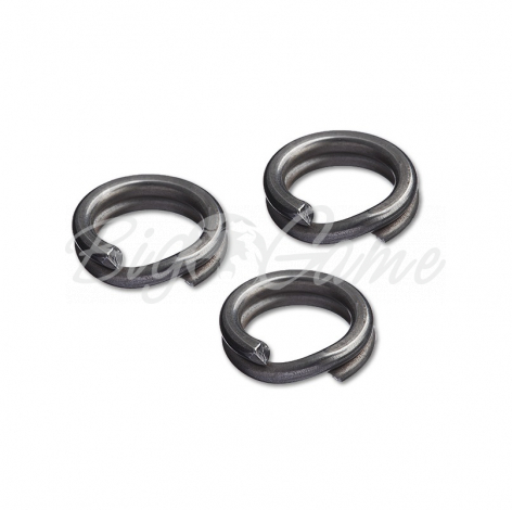 Кольцо заводное DECOY Split Ring (Black) № 2 (20 шт.) фото 1