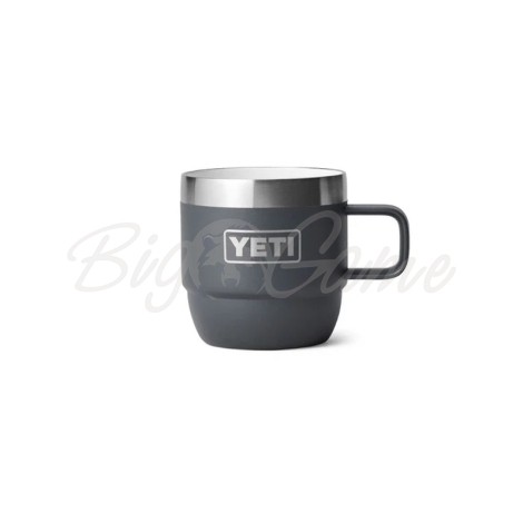 Термокружка YETI Rambler Espresso Stackable Mug (2 шт.) 1 цвет Charcoal фото 9