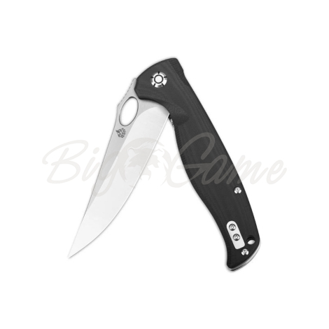 Нож QSP KNIFE Gavial складной цв. черный фото 3