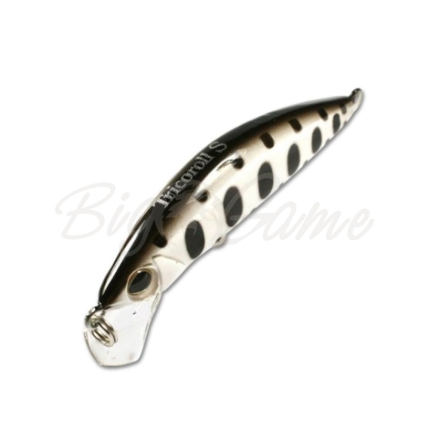 Воблер JACKALL TIMON Tricoroll 55S цв. white & black yamame фото 2
