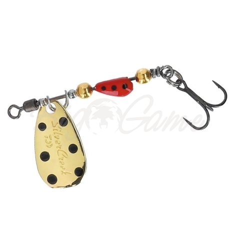 Блесна вращающаяся DAIWA Silver Creek Spinner 6 г цв. Ladybug фото 1