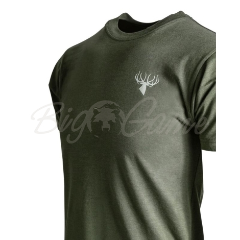 Футболка KING'S Timber Tee цвет Heather Military Green фото 2