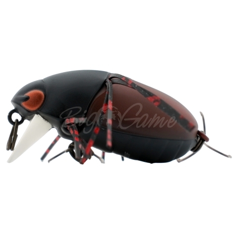 Воблер JACKALL Chubby Bug 35 цв. mat red timber beetle фото 2