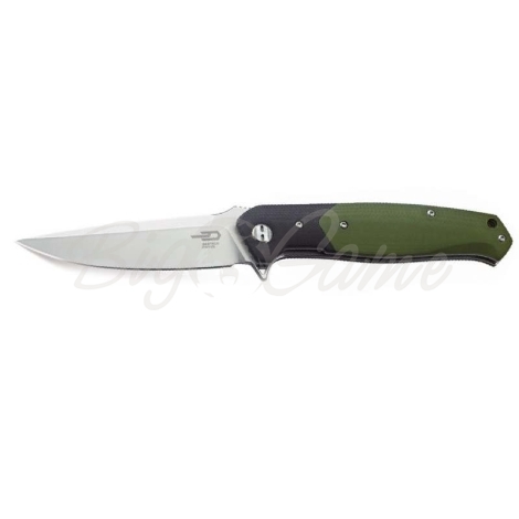 Нож BESTECH Swordfish складной цв. черно-зеленый фото 1