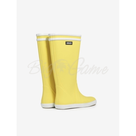 Сапоги AIGLE Goeland 2 цвет Jaune / Blanc фото 2