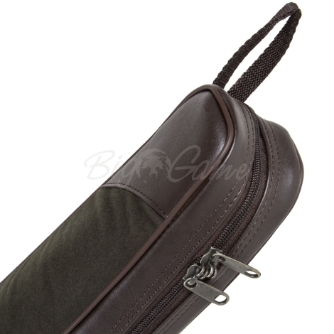 Чехол для ружья MAREMMANO GR 407 Cordura And Leather Rifle Slip цвет Зеленый / коричневый фото 8