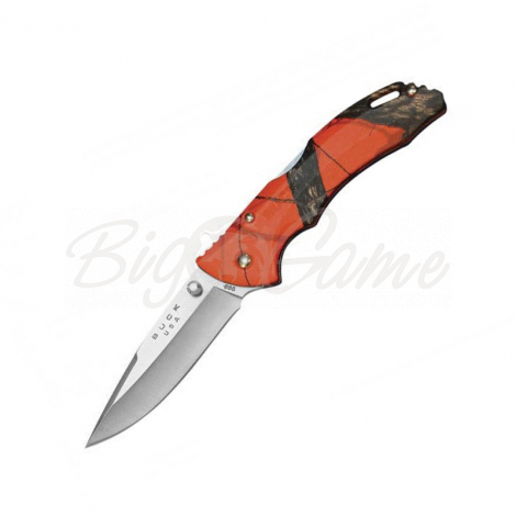 Нож складной BUCK Bantam Orange Blaze сталь 420НС рукоять Термопластик оранжевый фото 1