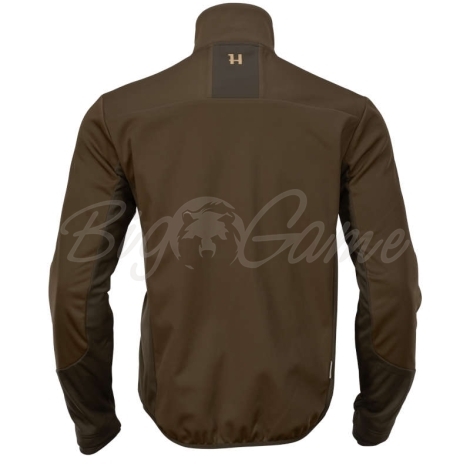 Толстовка HARKILA Mountain Hunter Pro WSP fleece jacket цвет Hunting Green / Shadow Brown фото 6