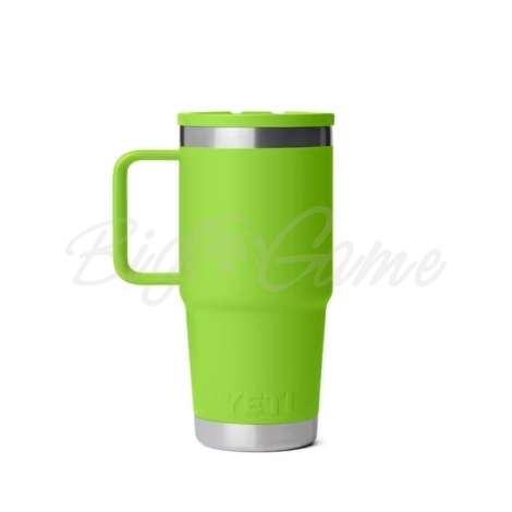 Термокружка YETI Rambler Travel Straw Mug 591 цвет Venom фото 3