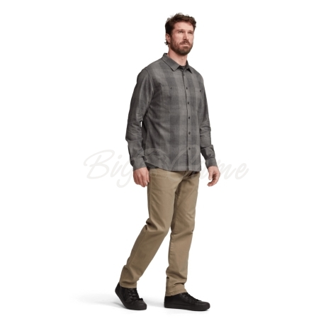 Рубашка SITKA Ambary LS Shirt цвет Obsidian Plaid фото 7