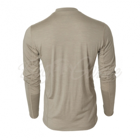 Термокофта BANDED Base Merino Wool Crew 180 г цвет Lt. Chocolate фото 2