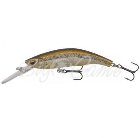 Воблер SAVAGE GEAR 3D Minnow Diver F 9,5 см цв. 01-Minnow фото 1