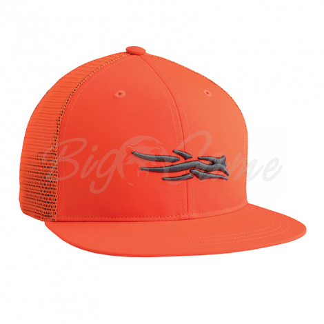 Бейсболка SITKA Trucker Cap цвет Blaze Orange фото 1