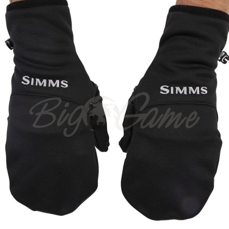 Рукавицы SIMMS Freestone Foldover Mitt 2021 цвет Black фото 2
