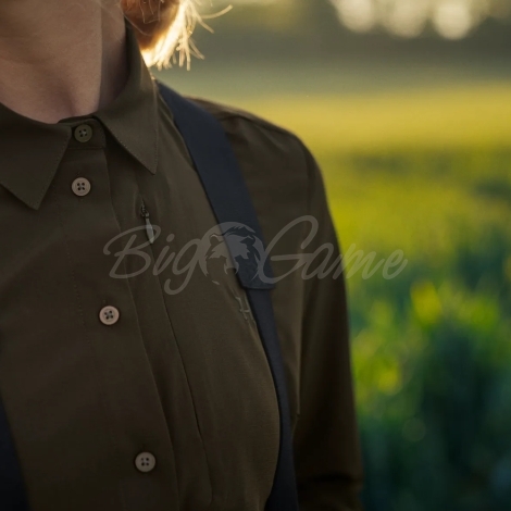 Рубашка HARKILA Trail L/S Skjorte Women цвет Willow green фото 3