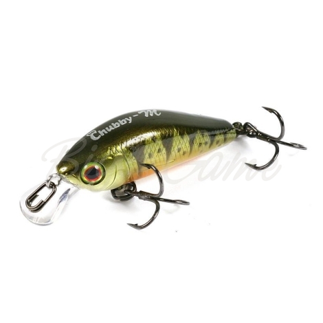 Воблер JACKALL Chubby Minnow 35 цв. ghost g perch фото 2