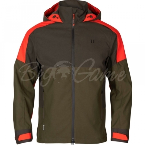 Куртка HARKILA Pro Hunter Dog Keeper GTX Jacket цвет Willow green / Orange фото 1