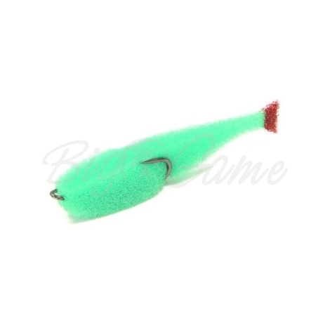 Поролоновая рыбка LEX Classic Fish CD 8 GB (зеленое тело / красный хвост) фото 1