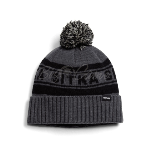 Шапка SITKA POM Cuffed Knit Beanie цвет Storm фото 1