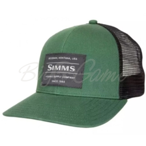 Кепка SIMMS Original Patch Trucker '21 цвет Moss фото 1