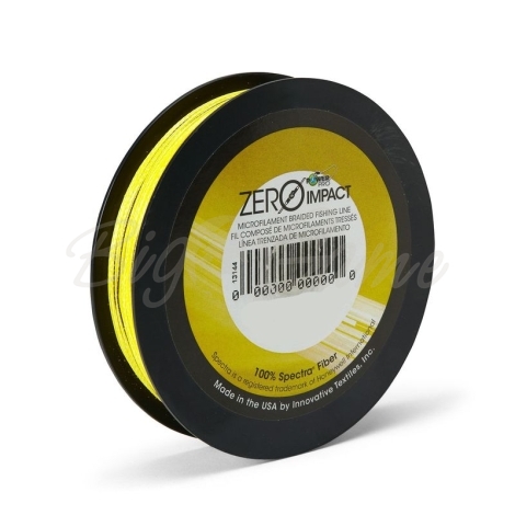 Плетенка POWER PRO Zero-Impact 135 м цв. Yellow (Желтый) 0,41 мм фото 1