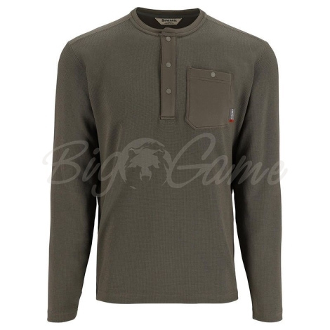 Толстовка SIMMS Highline Henley цвет Smokey Olive фото 1