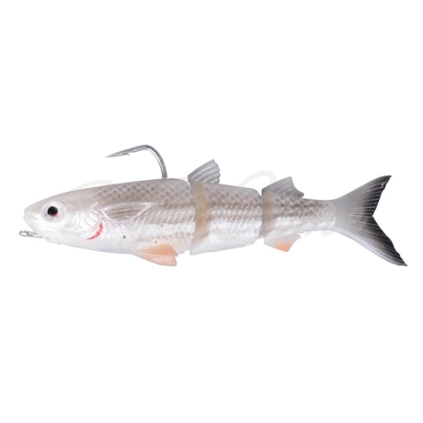 Приманка SAVAGE GEAR 3D TPE Mullet Wake SS 13 см цв. 03-White Silver фото 1