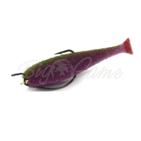 Поролоновая рыбка LEX Classic Fish 8 OF2 PLB (фиолетовое тело / салатовая спина / красный хвост) фото 1