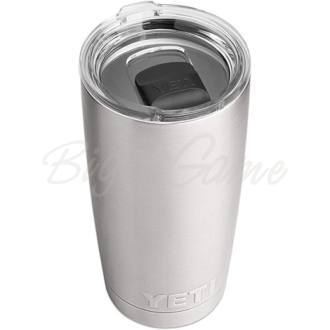 Термокружка YETI Rambler Tumbler 591 цвет Stainless Steel фото 2