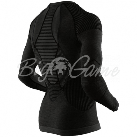 Термокофта X-BIONIC Apani Merino By Man Uw Shirt Long Sl R цвет черный фото 1