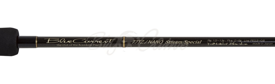 Спиннинг YAMAGA Blanks BlueCurrent 77/TZ Nano тест 1,5 - 13 г фото 3