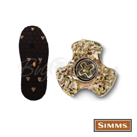 Шип SIMMS Hard Bite Star Cleat (100-Bulk) фото 1