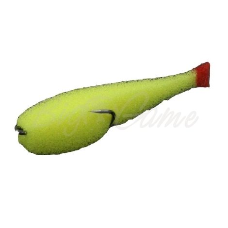 Поролоновая рыбка LEX Classic Fish CD 9 Y (желтое тело / красный хвост) фото 1