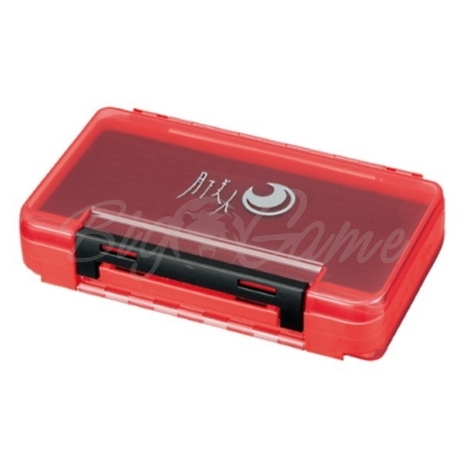 Коробка для джиг-головок DAIWA Gekkabijin Jighead Case W цвет красный/прозрачный/черный фото 1