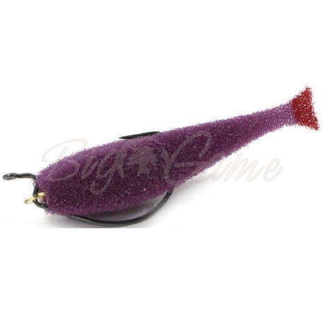 Поролоновая рыбка LEX Classic Fish 12 OF2 P (фиолетовое тело / красный хвост) фото 1