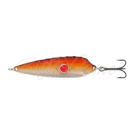 Блесна колеблющаяся KUUSAMO Kruunu 85/19 (бусинка) код цв. Sandlance, BL/O/S-S, UV фото 1
