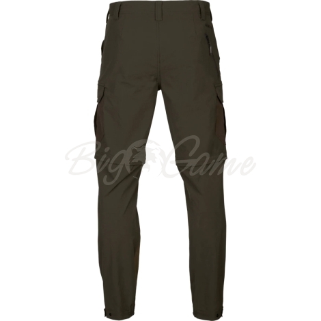 Брюки HARKILA Logmar Lightweight zip off Trousers цвет Dark Olive / Willow Green фото 7